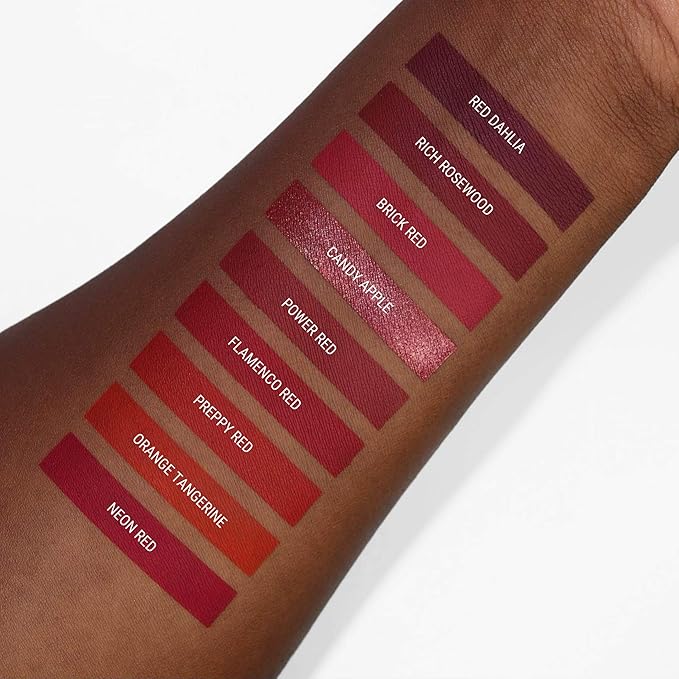 Aromi Maroon Burgundy Liquid Lipstick | Bordeaux Wine Lip Color with Blue Undertones, Vegan, Cruelty-free, Waterproof, Long-lasting (Red Dahlia) | Waterproof, Vegan, Cruelty-free, Highly Pigmented, Gluten Free