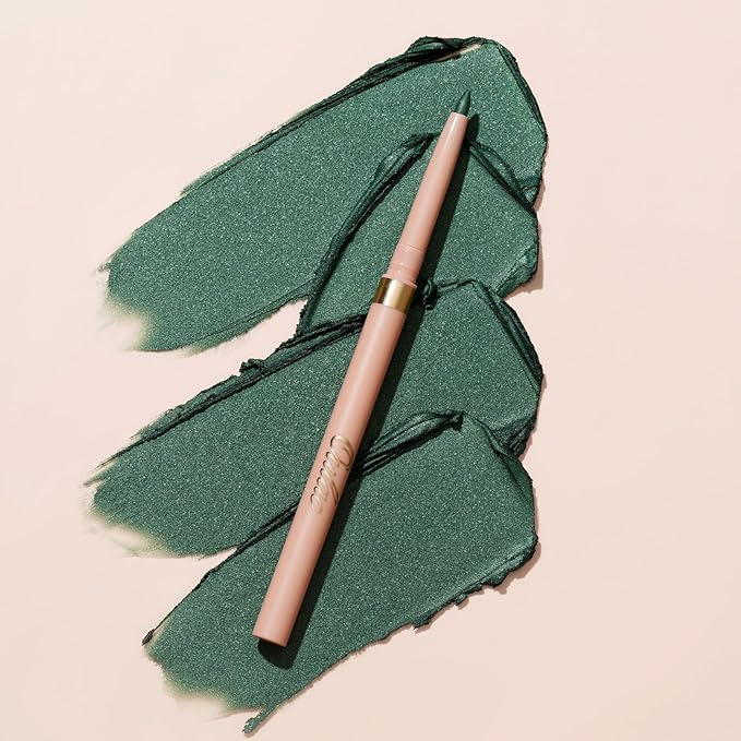 Oulac Moss Green Eyeliner Pencil, Waterproof Retractable Eye Liner Pen, Long Lasting Smudge Resistant, Vegan & Cruelty-Free, 16 Kelp Forest