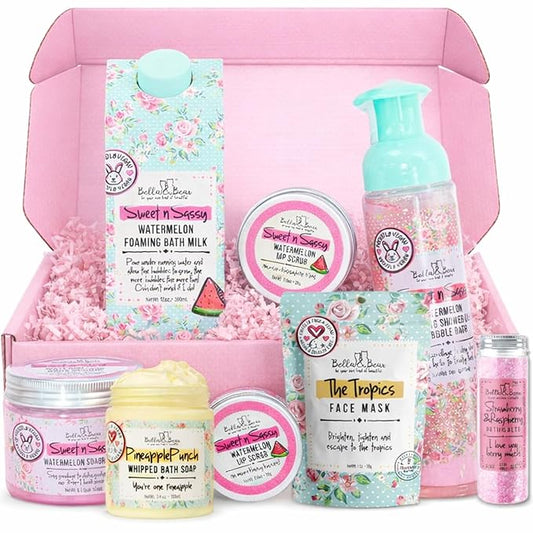 Bella & Bear Mini Mystery Box – Surprise Beauty & Bath Gift Set for Women – $60+ Value, Cruelty-Free & Vegan, Perfect Self-Care or Gift Idea (Mini Mystery Box) (Mini Mystery Box)