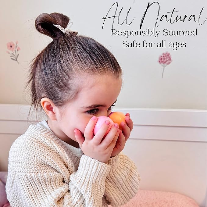 EvolutionUSA Refresh Bath Bombs for Women – 9 Lush Bath Bombs Mini Sized, Lush Womens Gift for Mother’s Day, Easter, Valentines, Birthday or Self Care, Organic Bathbombs Kids & Women, Bath Fun