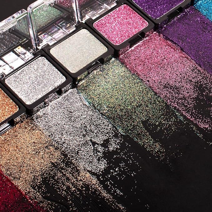 wet n wild Color Icon Eyeshadow Glitter - Ultra-Pigmented, Vitamin E Infused for a Silky-Smooth Moisturizing Application, Cruelty-Free & Vegan - Nudecomer