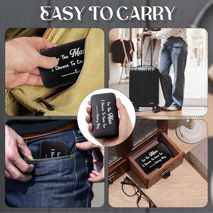 Manicure Sets for Husband Men Valentine Birthday Favor Gifts Nail Clippers Kit 9 in 1 Stainless Steel Nail Cutting Pedicure Tools Accessories Personal Care
