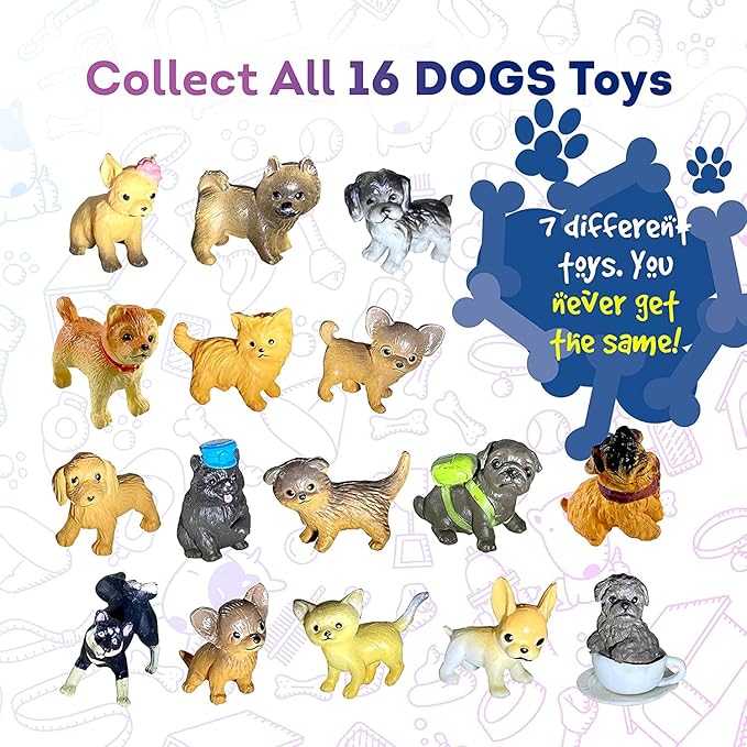 Bath Bombs for Kids Set with Toys Surprise Inside for Kids (Little Puppies)