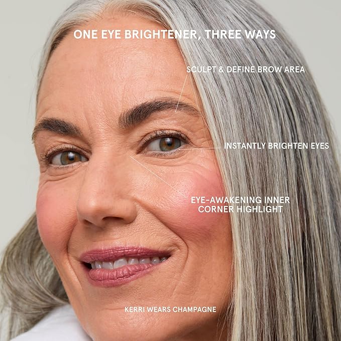 SOSHE Beauty - Waterline Eye Brightener | Smooth, Lightweight, Creamy Formula | Squalane, Rice Bran Wax, Vitamin E | Vegan, Clean, Cruelty-Free (Cashmere, Bright Neutral)