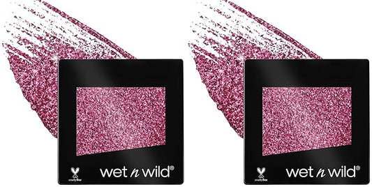 wet n wild Color Icon Glitter Eyeshadow Shimmer Groupie (Pack of 2)