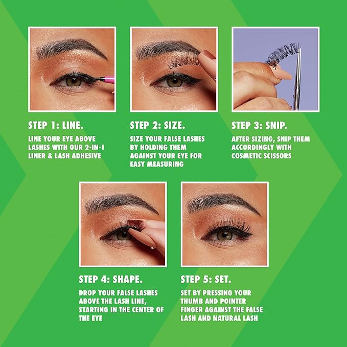 NYX PROFESSIONAL MAKEUP Jumbo Lash! Vegan False Eyelashes, Up to 12HR Wear, Reusable Fake Lashes - Wispy Flutter