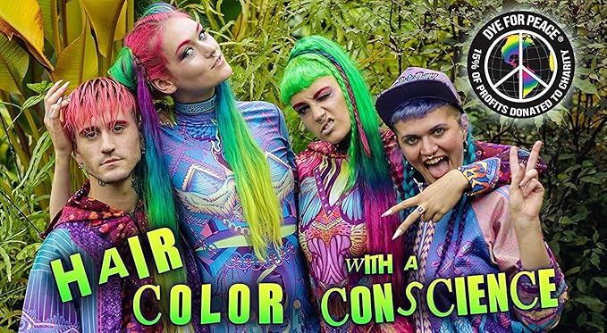 MANIC PANIC Virgin Snow Amplified Semi-Permanent Blue Tinted Hair Coloring - Eliminate Brassy Tones, Vegan, PPD & Ammonia-Free for Women & Men (2PK)