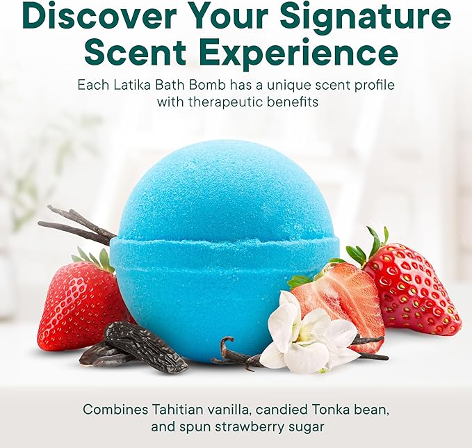Latika Classic Bath Bombs - Unicorn, Mermaid, and Princess for Ultimate Relaxation and Skin Nourishment