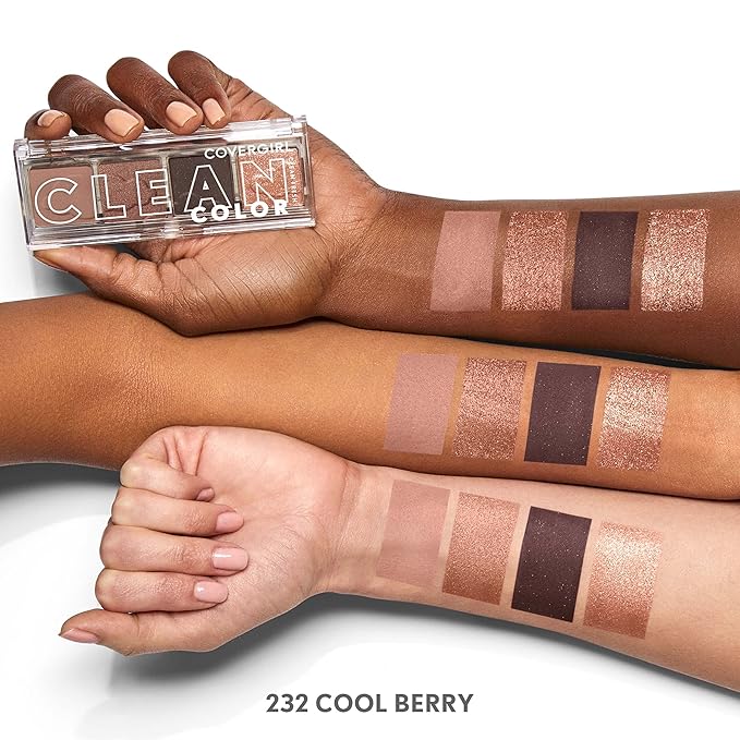 COVERGIRL Clean Fresh Color Clean Eyeshadow Cool Berry