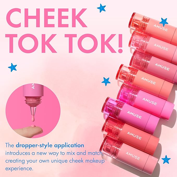 Amuse SEOUL Cheek Tok Tok Liquid Blush (04 Bijou Tok)