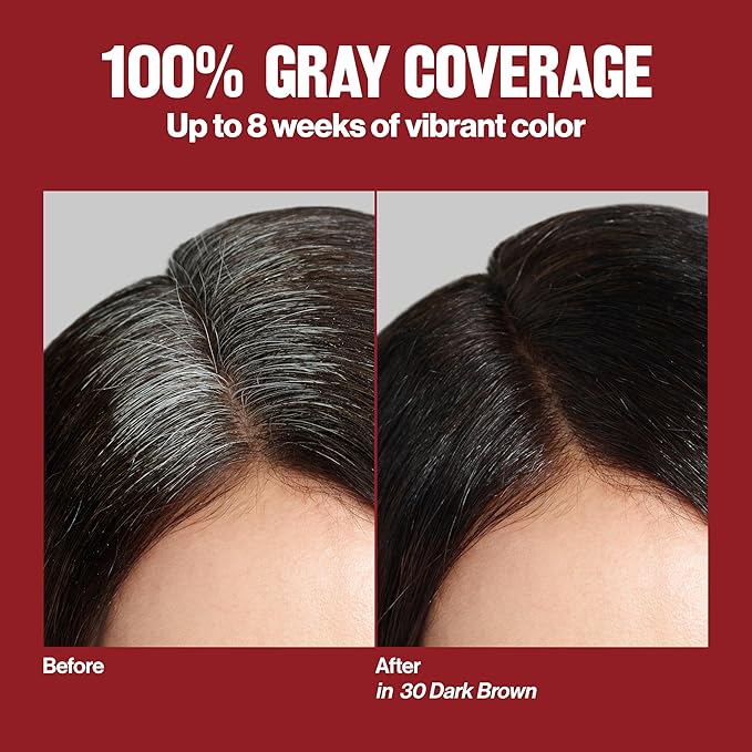 Revlon ColorSilk with Bond Repair Complex, Brown Permanent Hair Color, 100% Gray Coverage, Ammonia Free Hair Dye, Vegan Keratin, 54 Light Golden Brown (Pack of 3)