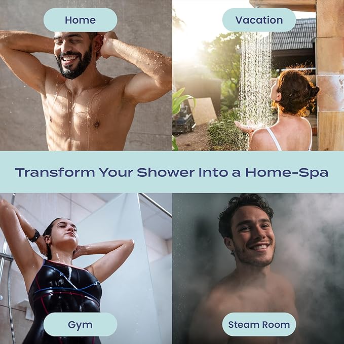 Body Restore Shower Steamers Aromatherapy 6 Pack – Birthday Gifts for Men, Women, Dad Gift, Easter Basket Stuffers, Stress Relief, Relaxation, Self Care – Clarity