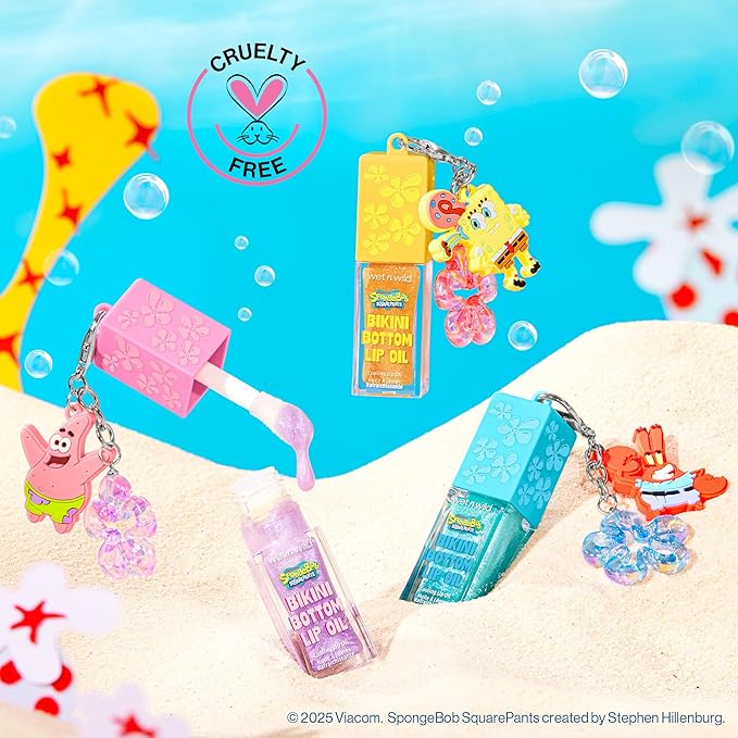 wet n wild Spongebob Bikini Bottom Cooling Lip Oil - I'm Ready!