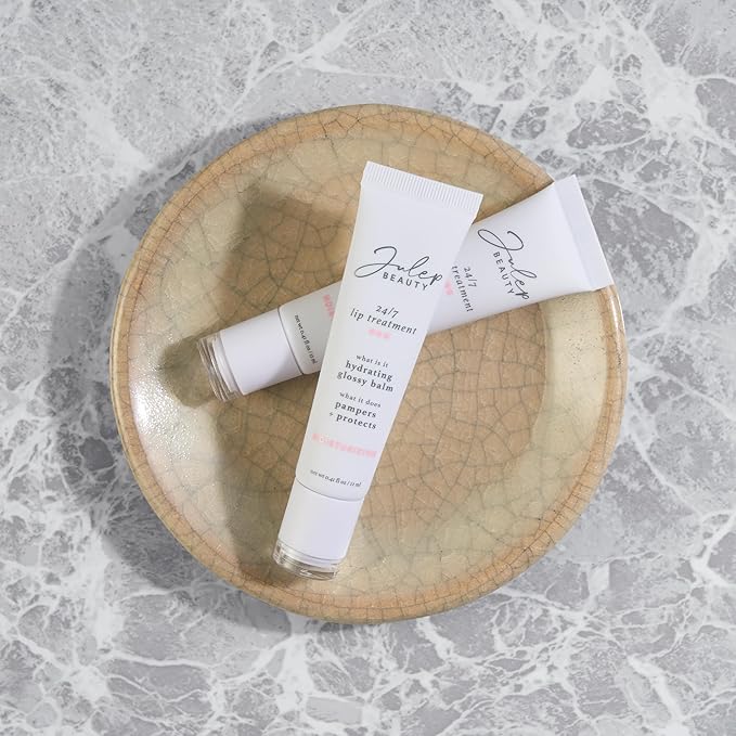 Julep 24/7 Lip Treatment – Hydrating & Glossy Lip Balm and Lip Sleeping Mask with Shea Butter – Moisturize, Protect & Soothe – Vegan & Cruelty-Free - Act Natural (Sheer Nude)