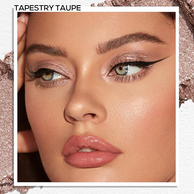 MAKI YIKA Tapestry Taupe Crème Eyeshadow Single, Shimmer Dark Bronze Cream Eye Shadow palette for Women, Color Stay Long Lasting Waterproof Eye Makeup Monochrome Eyeshadows,#23