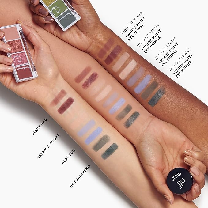 e.l.f. Bite-Size Eyeshadows, Creamy, Blendable, Ultra-Pigmented, Easy to Apply, Pumpkin Pie, Matte & Shimmer, 0.12 Oz
