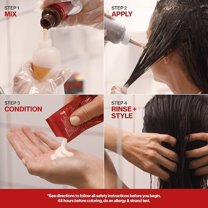 Revlon ColorSilk with Bond Repair Complex, Black Permanent Hair Color, 100% Gray Coverage, Ammonia Free Hair Dye, Vegan Keratin, 11 Soft Black (Pack of 3)