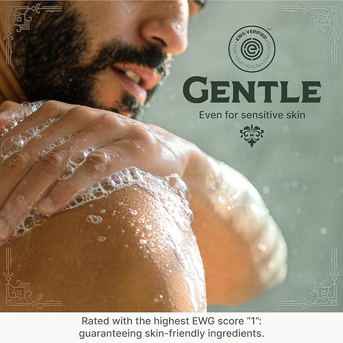 Unscented Liquid Castile Soap – Vegan Organic Soap & Body Wash, High Olive Oil Content, Non-Drying Formula, Great for Sensitive Skin by Carolina Castile, EWG Verified (Unscented, 1 Gallon)