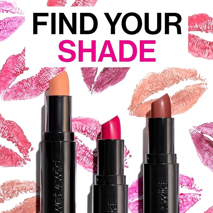 wet n wild Mega Last Matte Lip Color, Semi Matte Hyaluronic Acid Infused, Long Lasting Full Coverage for a Nourishing Pout, Cruelty-Free & Vegan - Stoplight Red