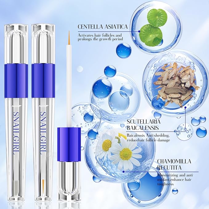 Eyelash and Eyebrow Growth Serum Set Nourishing & Enhancing for Thicker Brows and Grow Bows Faster, Longer, Fuller Looking Lash & Brow Dual System