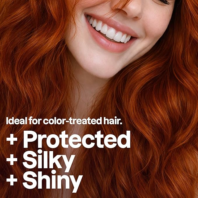 ATTITUDE Colorlast Hair Conditioner, For Color Treated Hair, Protects Color, Naturally Derived Ingredients, Vegan Detangler, Dermatologically Tested, Avocado Oil and Pomegranate, 8 Fl Oz