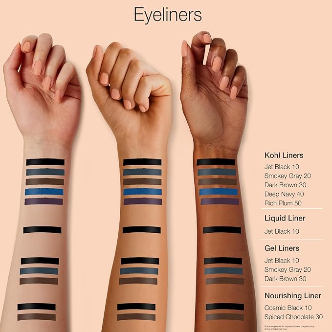 Neutrogena Precision Liquid Eyeliner with Honey & Coconut, Hypoallergenic, Smudge- & Water-Resistant Liquid Eyeliner Makeup for Sensitive Eyes, Precise Application, Jet Black, 0.013 fl. oz