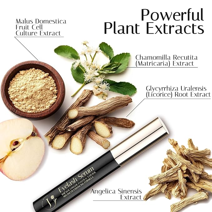 Eyelash Growth Serum for Lash Enhancing: 5ml Natural Power Booster Formula – Advanced Enhancer for Thicker, Longer Lashes – Gentle and Vegan (0.17 Fl Oz (Pack of 1), Fragrance Free)