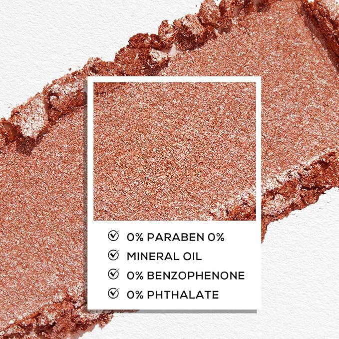 MAKI YIKA Dark Bronze Crème Eyeshadow Single, Shimmer Gold Cream Eye Shadow palette for Women, Color Stay Long Lasting Waterproof Eye Makeup Monochrome Eyeshadows,#18