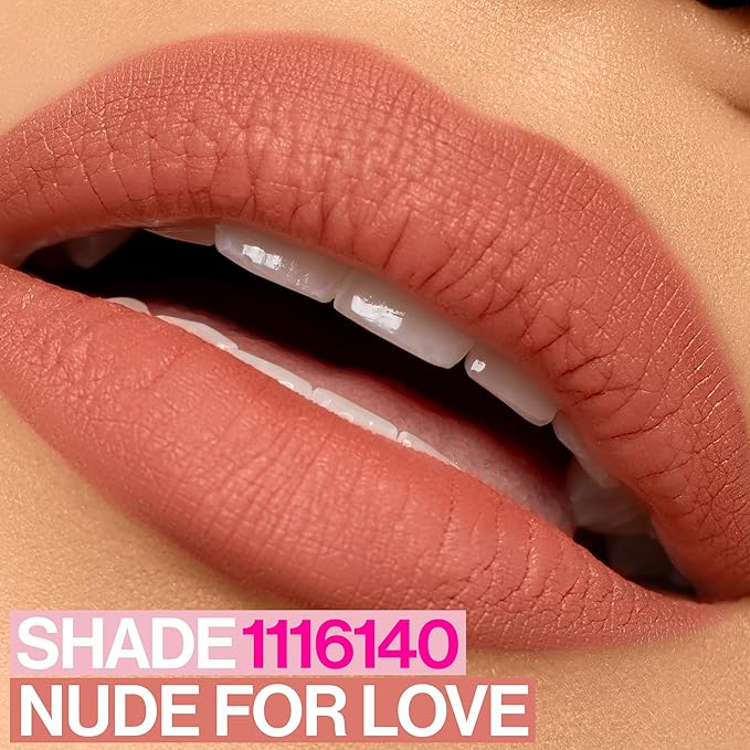 wet n wild Soft Blur Matte Lipstick, Velvety Semi-Sheer Buildable Color, Soft Matte Powdery Finish, Comfortable Wear, Vegan & Cruelty-Free - Apricot Smoothie (Pack of 2)