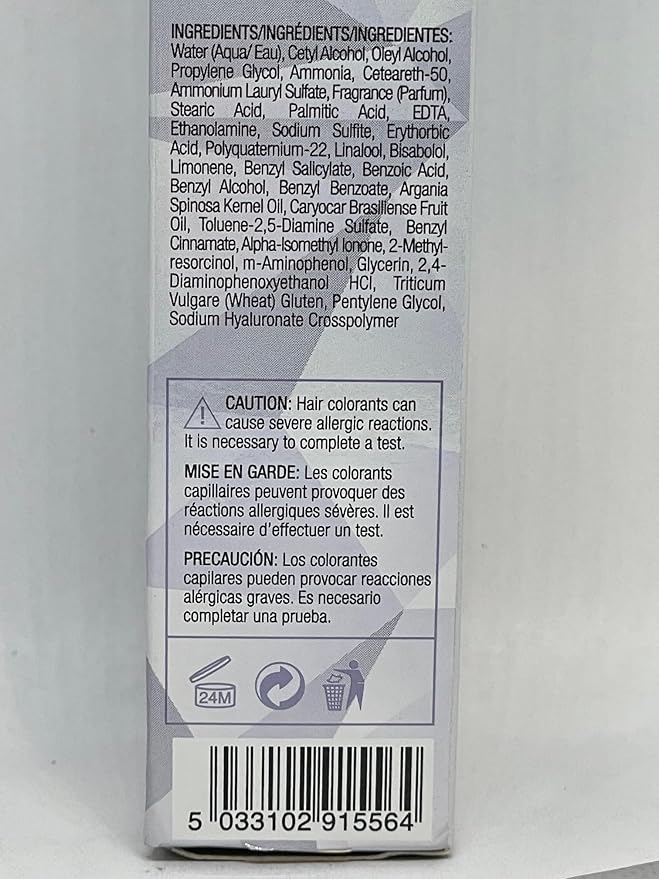 Ion High Lift Natural Blonde Cream Hair Color, HL-N, Permanent, Paraphenylenediamine Free, 100% Gray Coverage, Vegan and Cruelty Free, Low Ammonia, Nourishing, For Blonde Hair, 2.05 Ounce