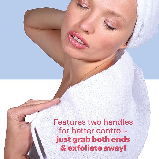 Afterspa Bath & Shower Exfoliating Wash Cloth, Pack of 6