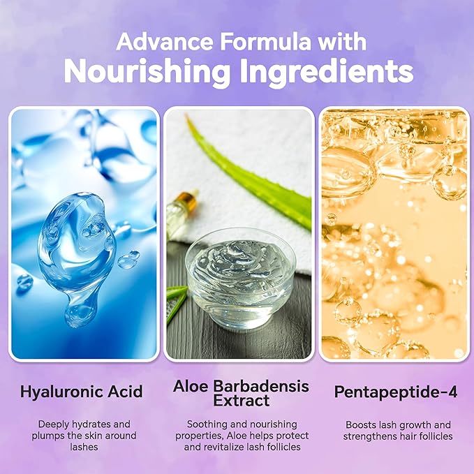 Eyelash Growth Serum – Advanced Lash Serum For Lashes Growth - Boost Longer, Fuller, Thicker Lashes with Root Activating Formula | Vegan & Cruelty-Free | Sensitive Eyes Safe | 5ml