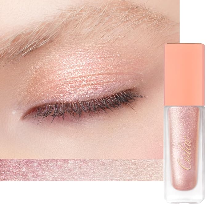Oulac Eyeshadow Liquid Eyeshadow Multi-Usage Liquid Glitter Eyeshadow&Eyeliner Highly Pigmented, One-Swipe Coverage Long Lasting with No Creasing Formula Vegan&Cruelty-Free