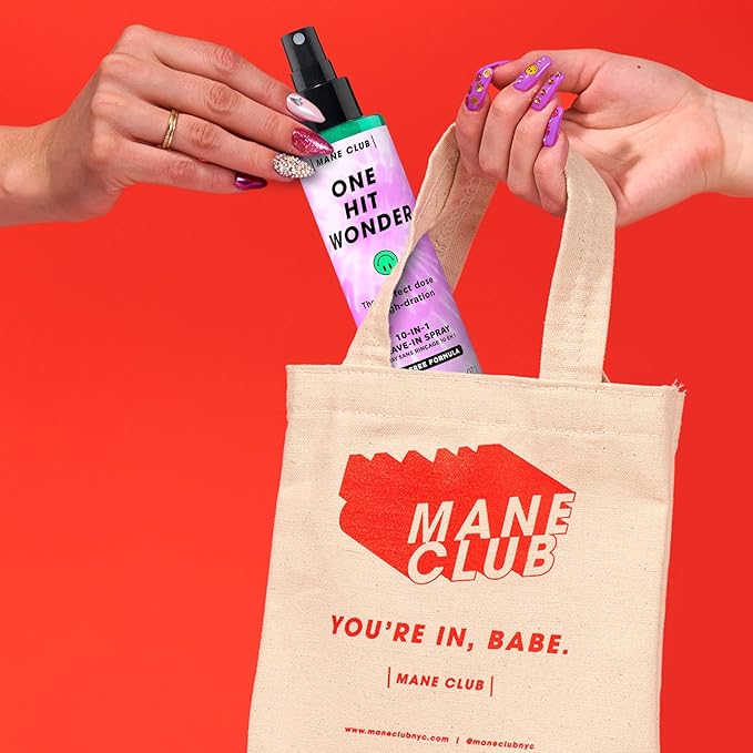 MANE CLUB One Hit Wonder 10-in-1 Leave-In Spray, cruelty free, vegan, no sulfates or parabens, 5.3 Oz