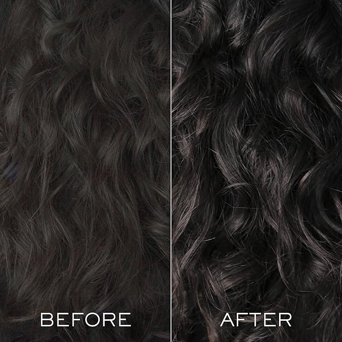 Kristin Ess Hair Gloss in Bittersweet Dark Brunette - 4 Wk Semi Permanent Hair Color for Women - Dark Brown Color Depositing Conditioner & Toner for Vibrant Color + Shine - Hair Dye Glaze - Vegan