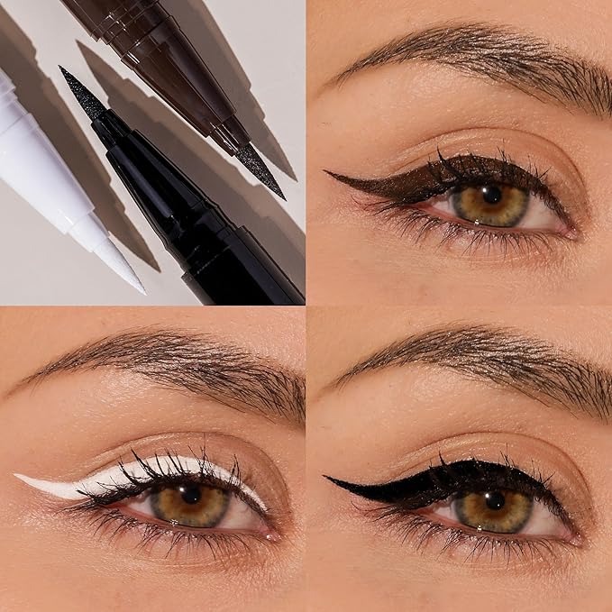 Milani The Tank Liquid Eyeliner - No-Skip Liquid Eyeliner Pen, Waterproof Formula, Makeup Pen, Long Lasting & Smudgeproof - 120 Brown