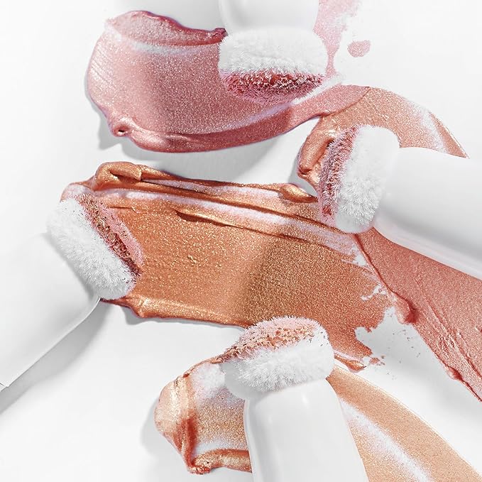 Lottie London Cheeky Glow in Champagne Drip, Liquid Blush & Sheer Highlighter, Buildable Formula Infused with Hyaluronic Acid, Vegan & Cruelty-free