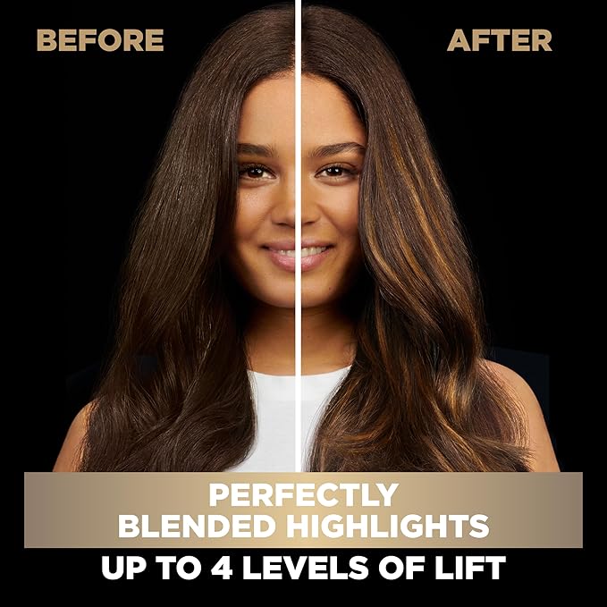 Garnier Hair Color Olia Ammonia-Free Permanent Hair Dye, H03 Highlights for Brunettes, 2 Count (Packaging May Vary)
