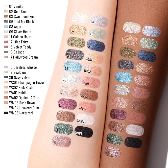 Oulac Twist-Up Nude Eyeshadow Stick – Creamy Waterproof Crayon, Long Lasting Vegan & Cruelty-Free Eye Makeup, 1.25g, WA01 Nubile