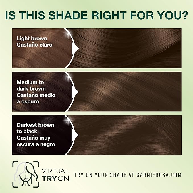 Garnier Nutrisse Ultra Crème Hair Color, Permanent Hair Dye with 100% Gray Coverage, Vegan & Cruelty-Free, 43 Dark Golden Brown (Cocoa Bean), 1 Count