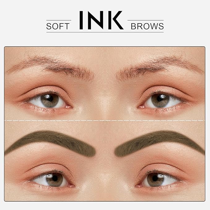 QUELLE Microblading Ink Permanent Makeup Pigment 0.5oz/15ml Eyebrow Ink Microblading Pigment for Eyebrow Eyeliner (Light Ash Brown)