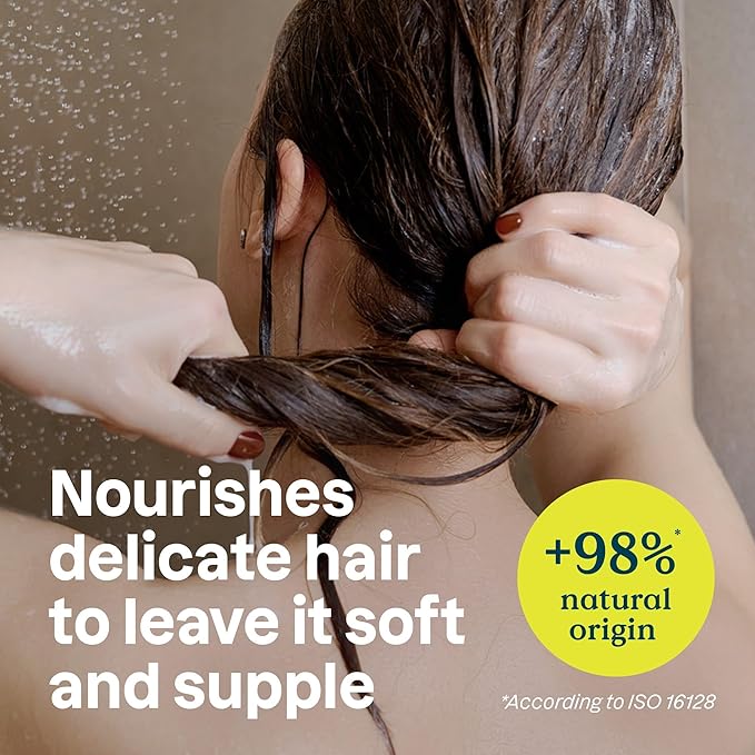 ATTITUDE Hair Conditioner for Sensitive Dry Scalp,Soothing Oat,Naturally Derived Ingredients,Dermatologically Tested,Vegan Detangler,Extra Gentle,Unscented,32 Fl Oz,(Pack of 2)