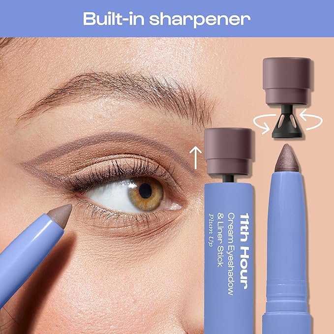 ALLEYOOP 11th Hour Waterproof Cream Eyeshadow Stick – Long-Lasting Eye Shadow Pencil & Eyeliner, Cream to Powder Stick & Highlighter – Smudge-Proof Eyeshadow Matte, Dark Chocolate Matte