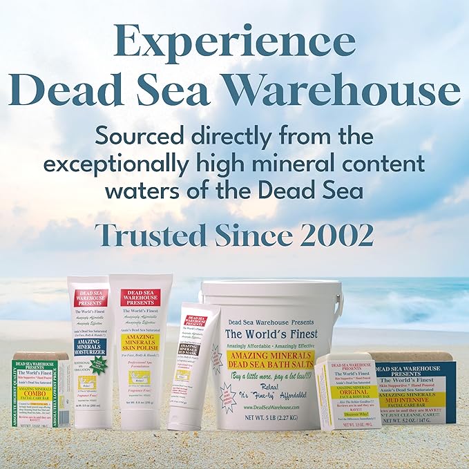 Dead Sea Warehouse, Soap Bar Mineral, 5.2 Ounce