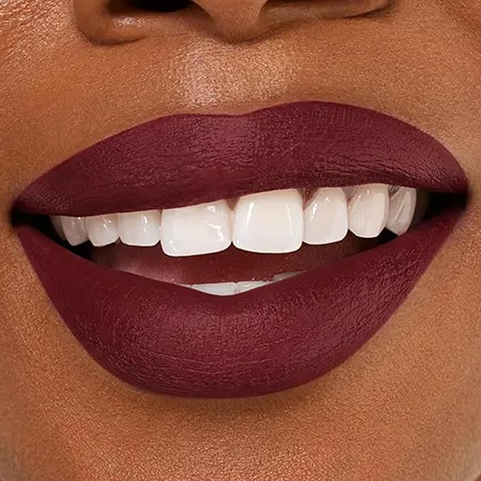 about-face Matte Fix Lip Pencil Lockdown – Long-Wear, Creamy Matte Lip Liner with Hyaluronic Acid & Vitamins C & E – Vegan, Cruelty-Free, Clean Beauty – 0.042 oz (Brick)