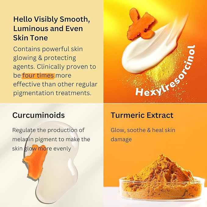 Cocoon Hung Yen Turmeric Gel Cream with Niacinamide + Turmeric to Visibly Improve the Look of Dark Spots, Anti-Oxidant and Even Skin Tone, For Nourished Skin, Pore & Sebum, Glass Skin, Vegan Skincare