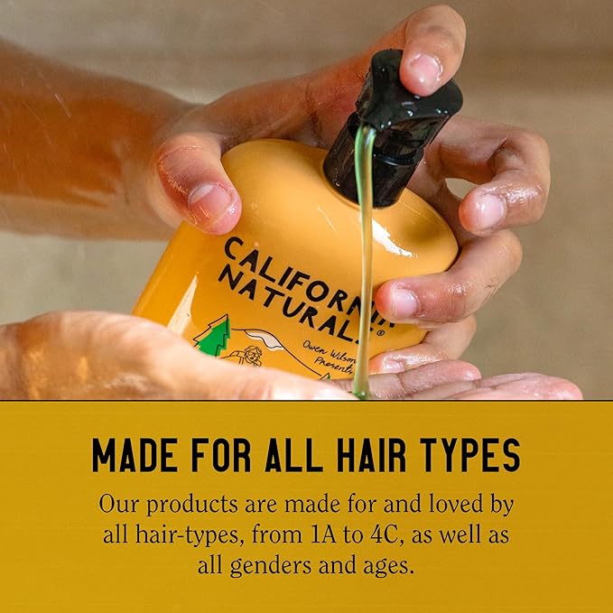 California Naturals Owen Wilson 2 in 1 Hair Shampoo and Body Wash, Wild Woods Fragrance, All Hair Types, Vegan, Natural, Cruelty, Silicone, Paraben & Sulfate Free Shampoo for Men & Body Soap, 16.5 oz