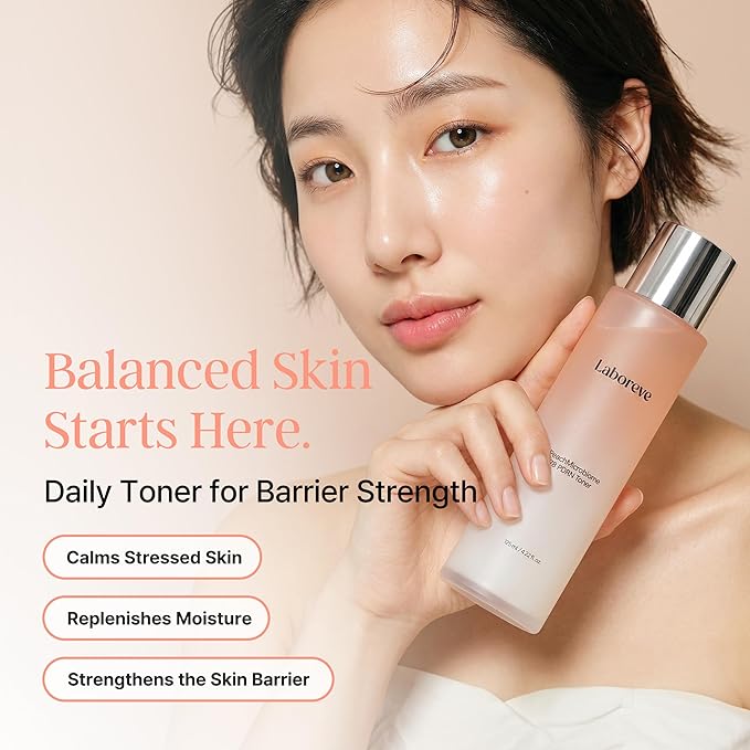 PeachMicrobiome 78 PDRN Peach Toner Milky Toner with 78% Biome for Radiance Skin Barrier Soothing Care Rebalancing Skin Vegan PDRN & Niacinamide & Panthenol Korean Skin Care(4.22 fl. oz)