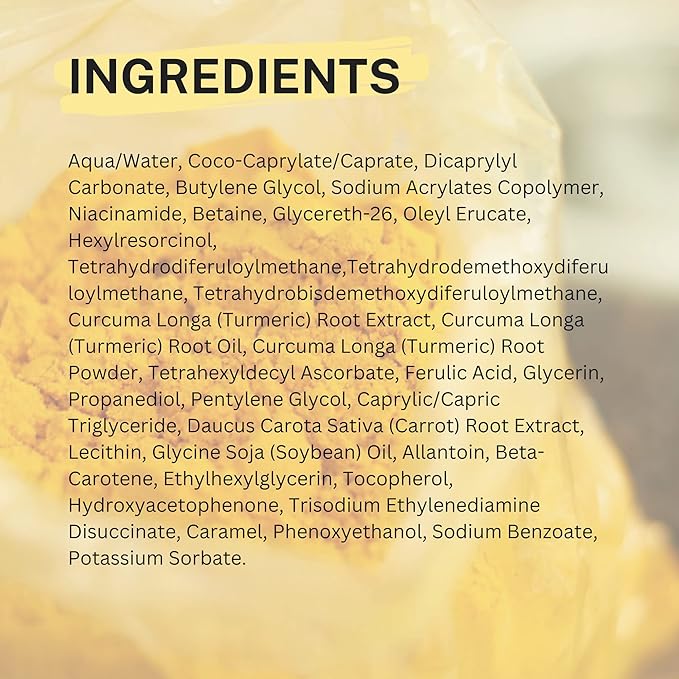 Cocoon Hung Yen Turmeric Gel Cream with Niacinamide + Turmeric to Visibly Improve the Look of Dark Spots, Anti-Oxidant and Even Skin Tone, For Nourished Skin, Pore & Sebum, Glass Skin, Vegan Skincare