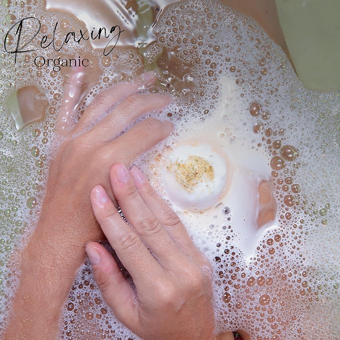 EvolutionUSA Inspire Bath Bombs for Women & Girls – 12 Flower Topped Bath Bombs Girls, Lush Woman Bathbomb Set, Organic Bath Fizzers, Luxury Gift Mothers Day, Birthday, Valentines, Easter or Self Care